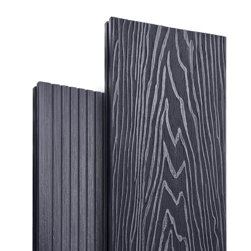 Террасная доска Latitudo Solid 150х21 Графит (Полнотелая) купить в Красноярске