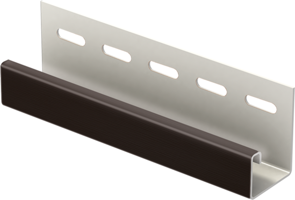 J-планка к Софиту PRO Тёмно коричневый купить в Красноярске
