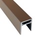 П-профиль Алюминиевый EasyDecking 35x25 Венге купить в Красноярске