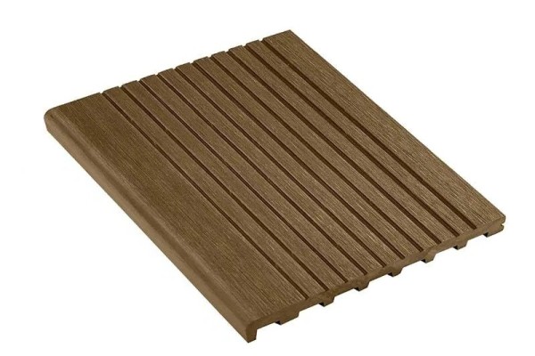 Ступень полнотелая из ДПК Deckart Step Орех купить в Красноярске