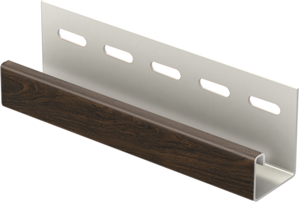 J-планка к Софиту PRO Тёмный орех купить в Красноярске