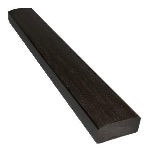 Лавочный брус Ecodecking Некст полнотелый брашированный 70х35 венге купить в Красноярске