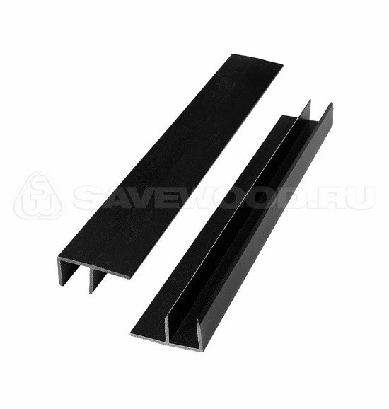 F-профиль ДПК Savewood – Чёрный купить в Красноярске