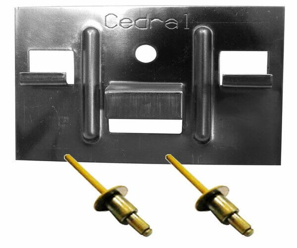 КЛЯММЕР + ЗАКЛЁПКА ДЛЯ CEDRAL CLICK 250 ШТ купить в Красноярске