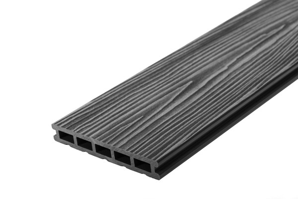 Террасная доска из ДПК RusDecking Unodeck Mogano - Графит купить в Красноярске