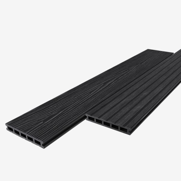 Террасная доска из ДПК RusDecking Unodeck Mogano - Графит купить в Красноярске