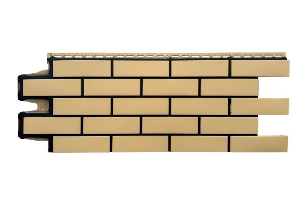 ФП Grand Line клинкерный кирпич ПРЕМИУМ Песочный (шов RAL 9005) купить в Красноярске