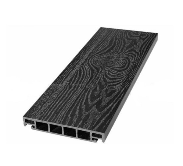 Террасная доска из ДПК SW Salix (T) 2D чёрный купить в Красноярске