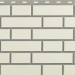 Фасадная панель Альта-Профиль, Кирпич Клинкерный, Белый купить в Красноярске