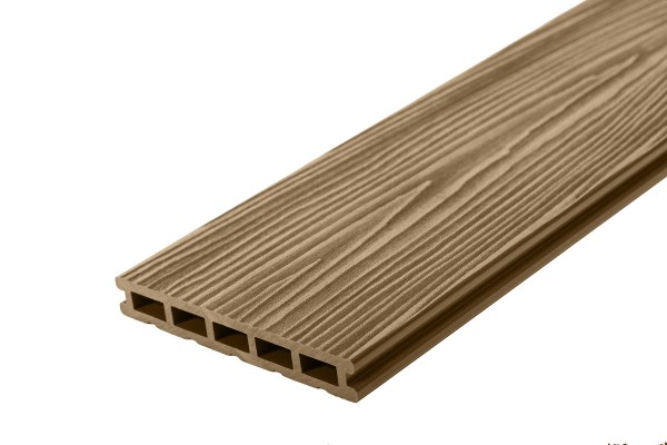 Террасная доска из ДПК RusDecking Unodeck Mogano - Орех купить в Красноярске