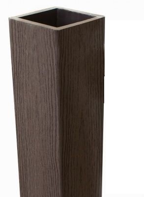 Столб опорный Woodvex Co-Extrusion Венге купить в Красноярске
