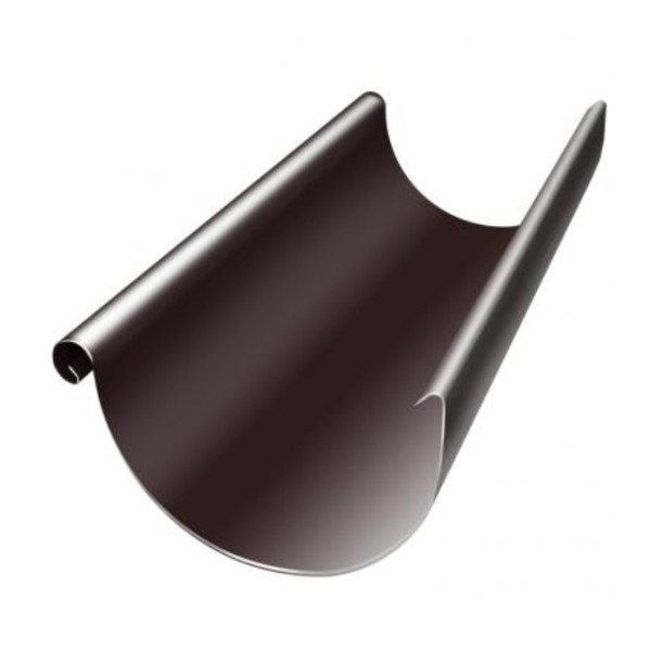 Водосток Grand Line 125x90 – Желоб 3м RAL 8017 купить в Красноярске
