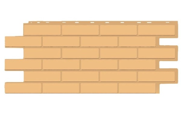 Фасадная панель T-Siding Кирпич Модерн Эко Крем купить в Красноярске