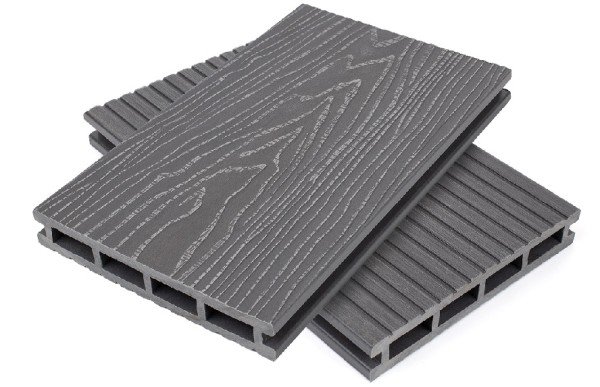 Террасная доская ДПК NanoWood Nature 3D пустотелая Серый купить в Красноярске