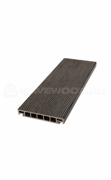 Террасная доска из ДПК SW Salix (S) (R) темно-коричневый купить в Красноярске