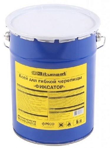 Клей для гибкой черепицы BITUMAST 5 л купить в Красноярске
