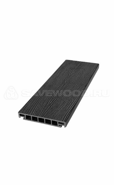 Террасная доска из ДПК SW Salix (S) (R) черный купить в Красноярске