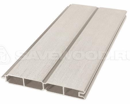 Заборный профиль из ДПК Savewood SW Agger матовый бежевый купить в Красноярске